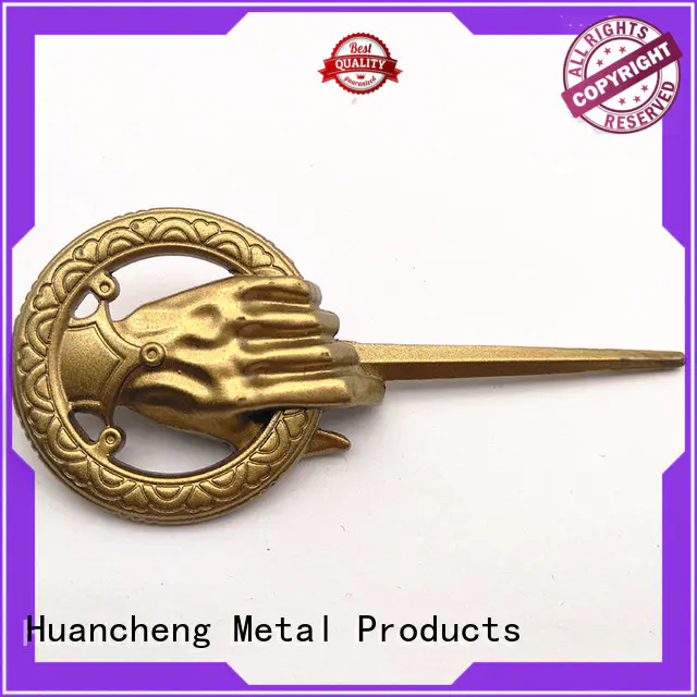 copper Silver custom name plates logo Huancheng company
