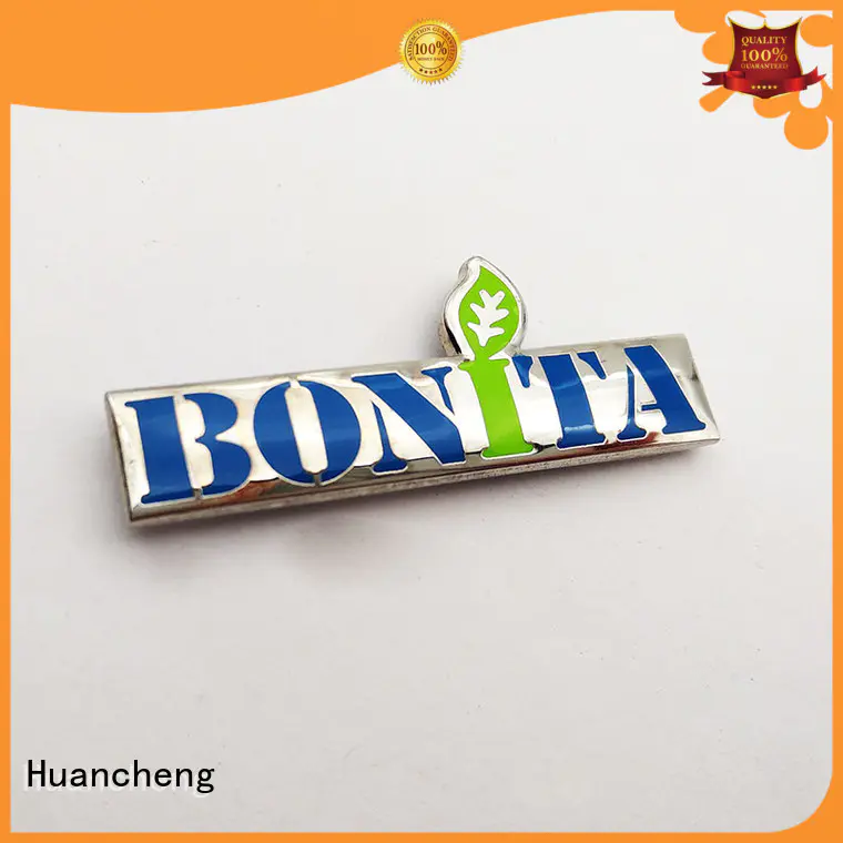Quality Huancheng Brand Antique Gold custom name plates